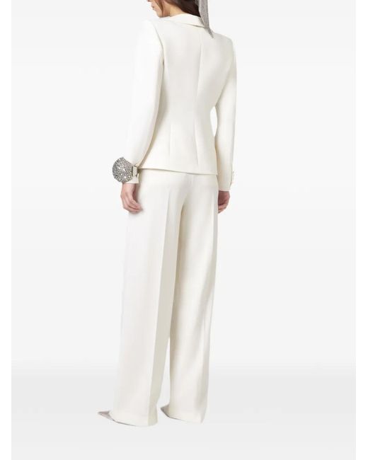 GIUSEPPE DI MORABITO White Double-Breasted Jacket