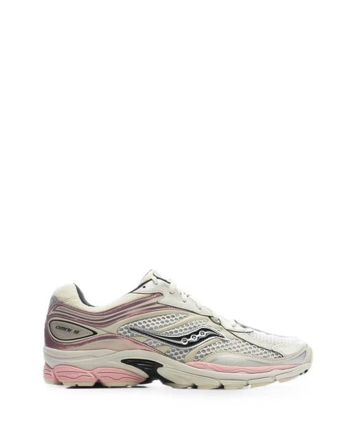 Saucony White Progrid Omni 9 Sneakers for men