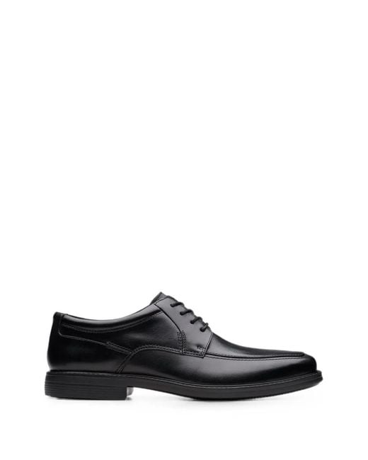 Clarks White Ipswich Apron Ii Leather Derby Shoes for men