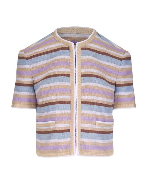 Veronica Beard White Wyatt Jacket