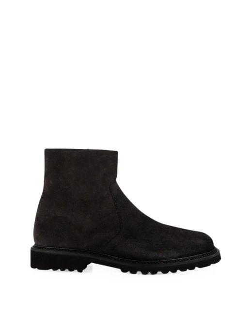 Common Projects Black Piuma Side-Zip Boots for men