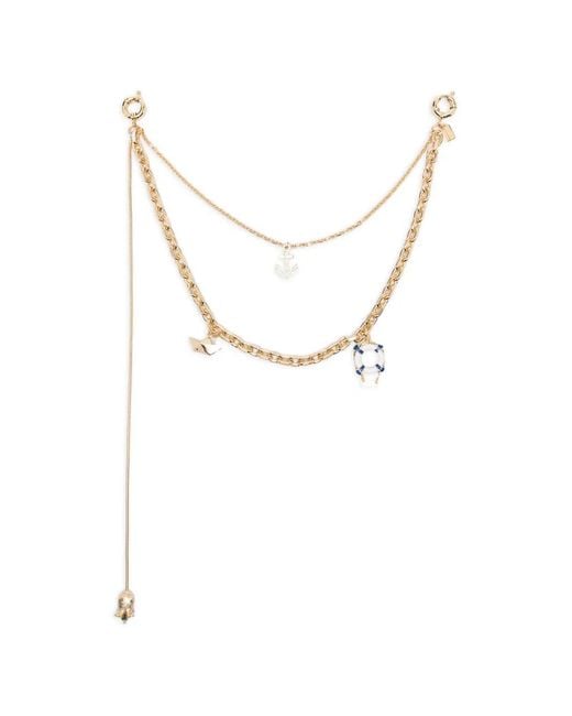 Vivetta White Charm-Embelished Chains
