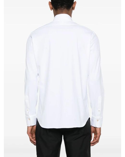 Alessandro Gherardi White Plain Shirt for men