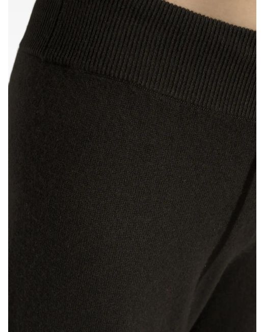 Lisa Yang Black Sofi Drawstring Cashmere Trousers