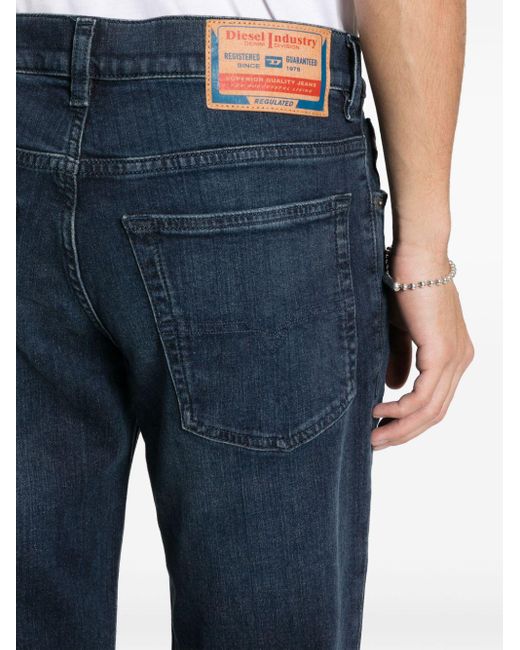 DIESEL Blue 2023 D-finitive Tapered Jeans for men