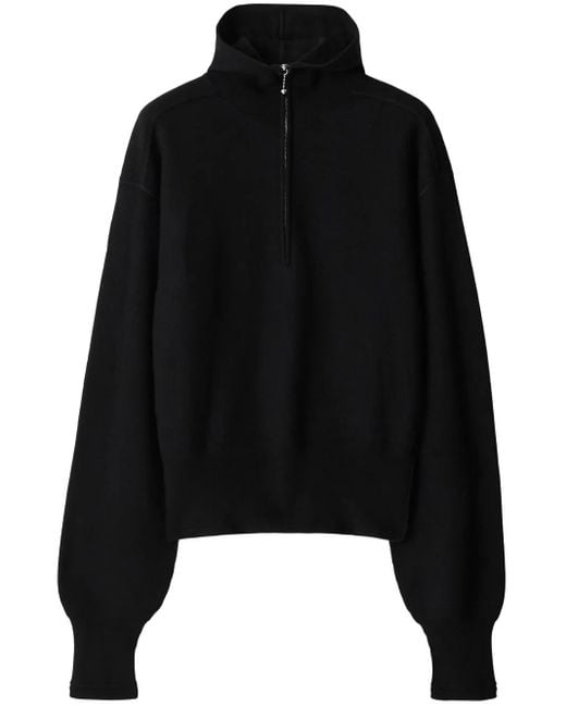 Burberry Pullover Mit Reißverschluss in Black für Herren