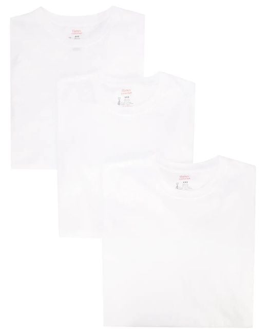 Supreme White Hanes Tagless T-Shirt Pack for men