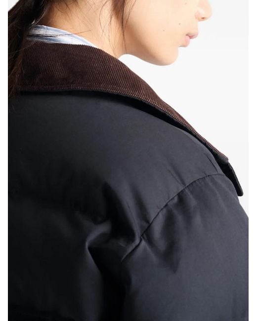 Prada Black Logo Down Jacket