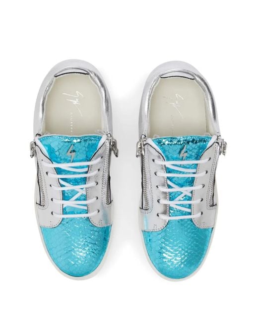 Giuseppe Zanotti Blue Nicki Sneakers