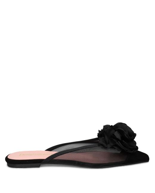 Pretty Ballerinas Black Ella Mules