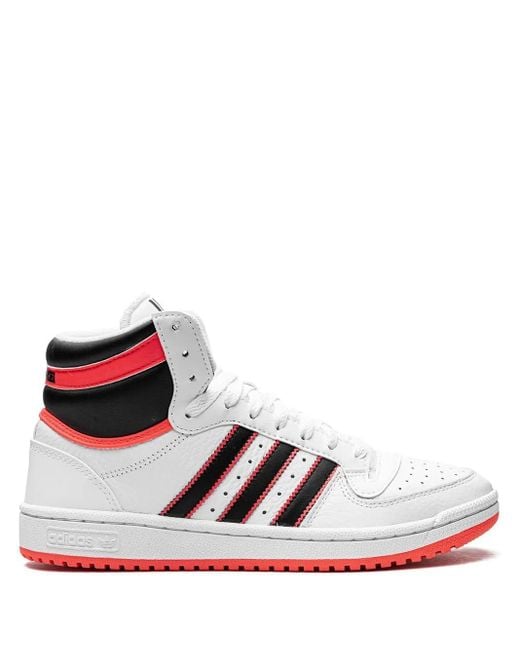 Adidas Top Ten High-Top Sneakers in het White voor heren