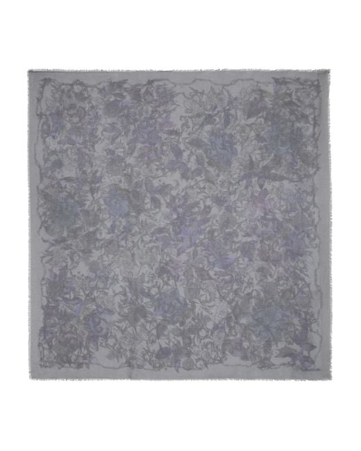 Zadig & Voltaire Kerry Sjaal Met Print in het Gray