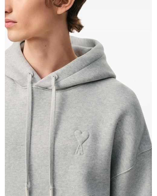 Sudadera Ami De Coeur Con Capucha AMI de hombre de color Gray