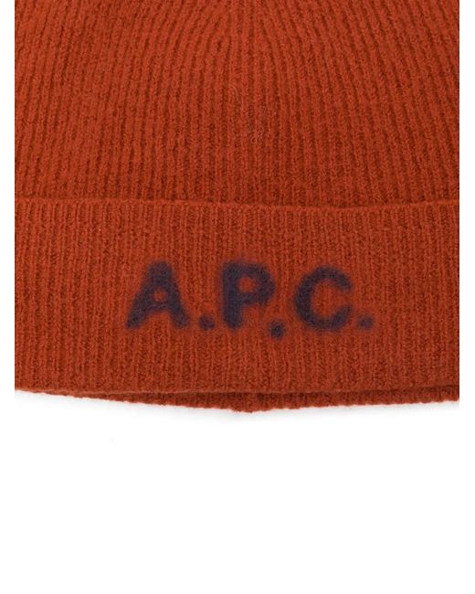 A.P.C. Red Bonnet Harry for men