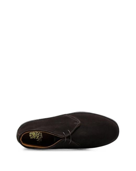 Sanders Black Chukka Boots for men