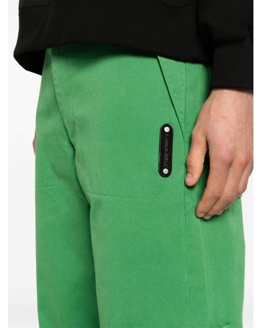 A_COLD_WALL* Gerade Uniform Hose in Green für Herren