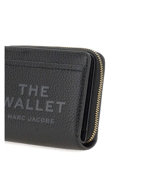 Marc Jacobs Black Zip-Around Wallet