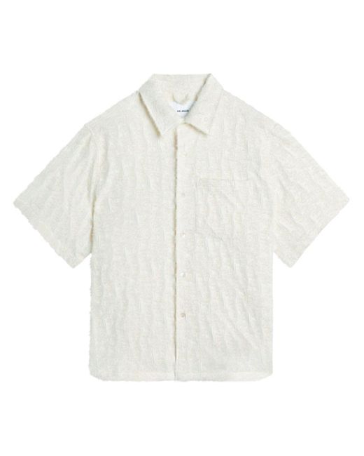 Axel Arigato White Wade Bubble Cotton Shirt for men