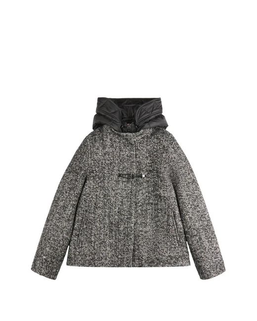 Fay Gray Herringbone Toggle Coat