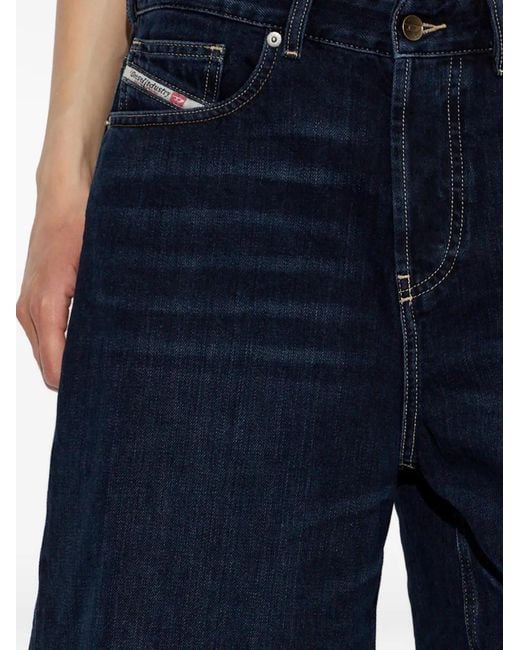 DIESEL Blue De-Sire-Short Denim Shorts