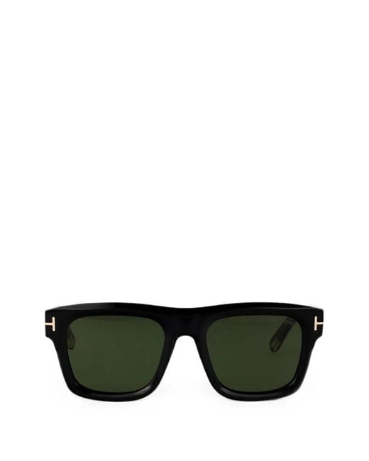 Tom Ford Black Square-Frame Sunglasses for men