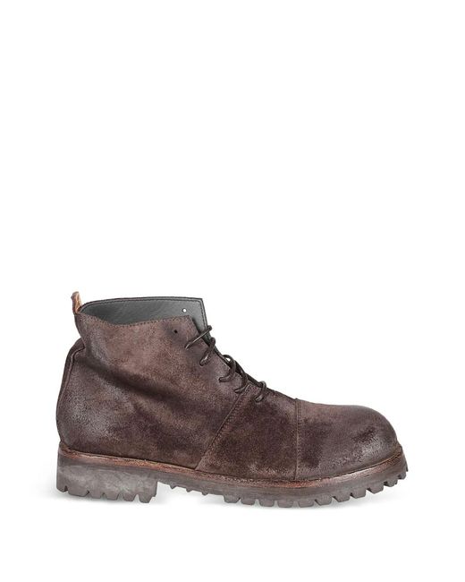 Stivali Stringati di Moma in Brown da Uomo