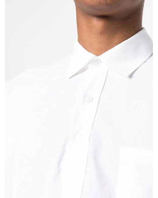 Orlebar Brown White Shanklin Long-Sleeve Polo Shirt for men