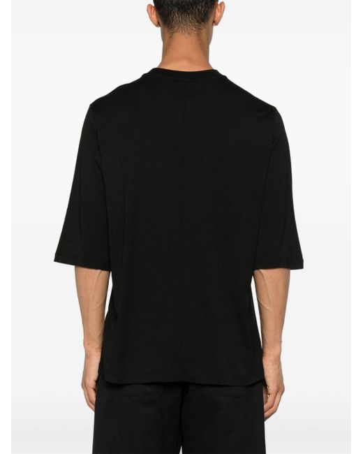 メンズ Thom Krom Crew-neck Jersey T-shirt Black