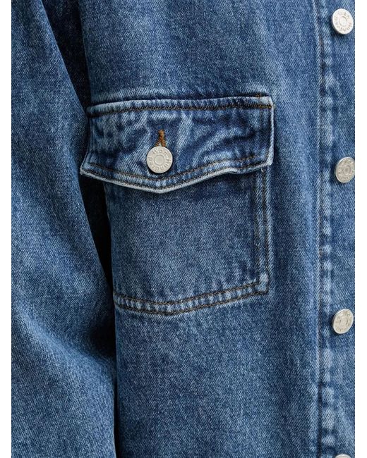 Won Hundred Jeansjacke mit Klappentasche in Blue für Herren
