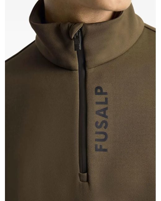 Fusalp Green Timothy Zip-up Top for men