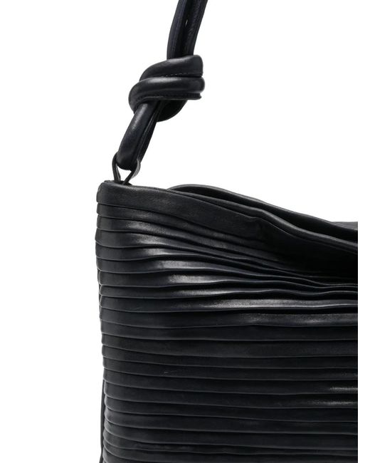 Grand Sac Porté Épaule Aisha SOMMET en coloris Black