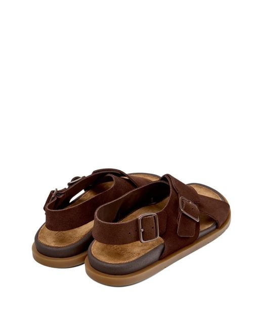 Camper Brown Lluc Sandals