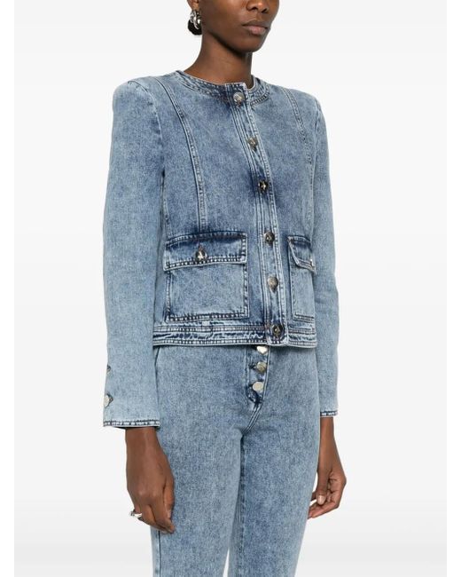 Ana Radu Blue Denim Jacket