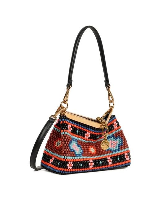 Etro White Small Vela Bag