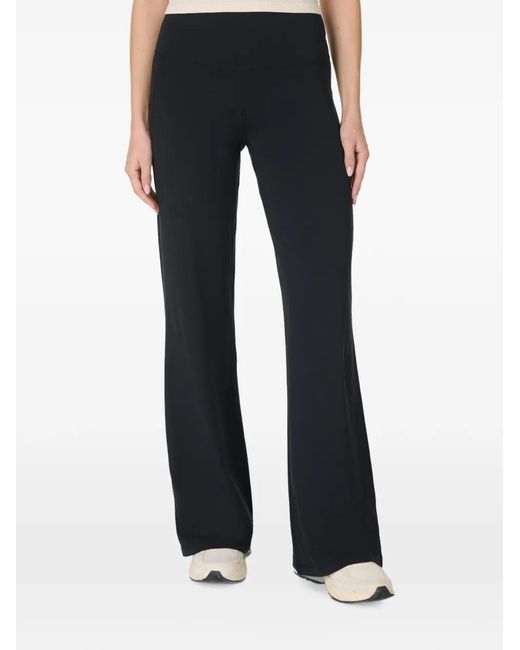 Sweaty Betty Black All Day Logo-Print Trousers