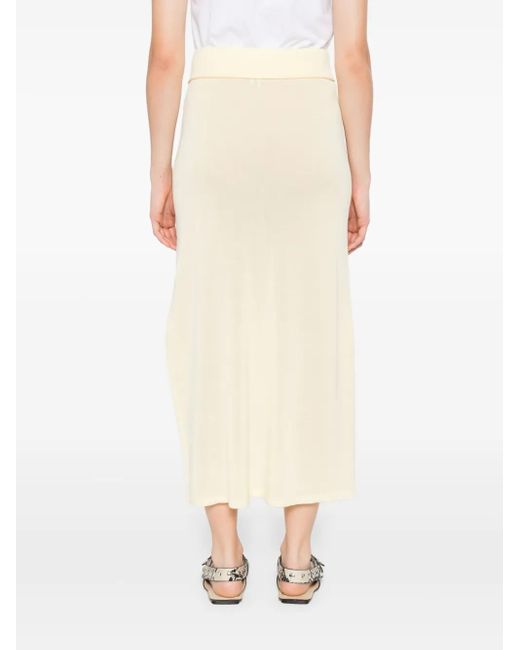 Totême  Knitted Skirt Natural