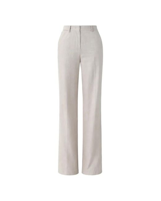 N°21 Geweven Broek in het White