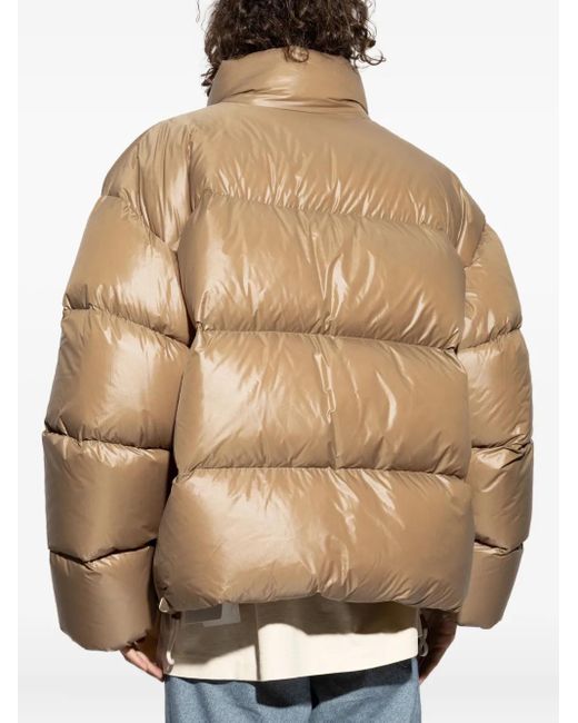 Jil Sander Gefütterte Jacke mit Reißverschluss in Natural für Herren