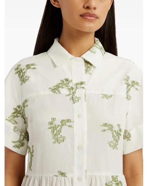 Erdem ショートスリーブ シャツドレス White