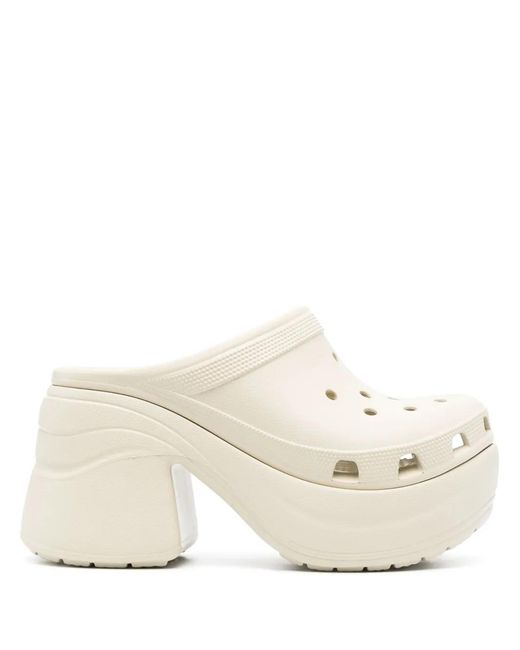 CROCSTM Natural 95Mm Siren Perforated-Detail Clogs