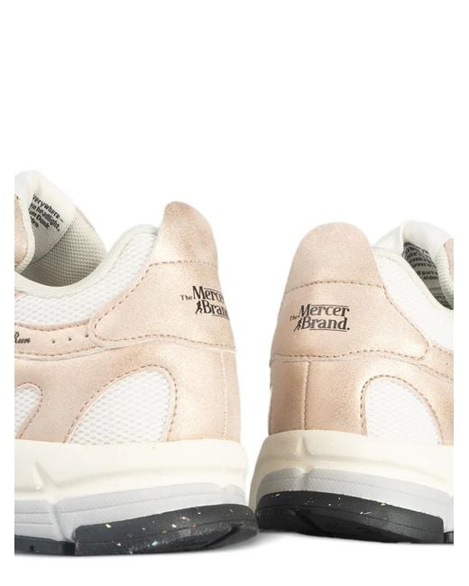 The Mercer Brand White Lace-Up Sneakers