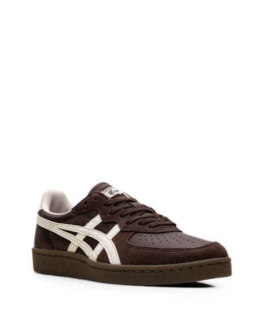 Onitsuka Tiger Brown Gsm Panelled Sneakers for men