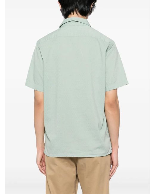 メンズ Paul Smith ショートスリーブ シャツ Green