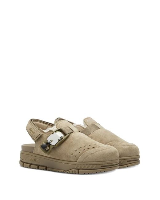 Axel Arigato Natural Suede Mules