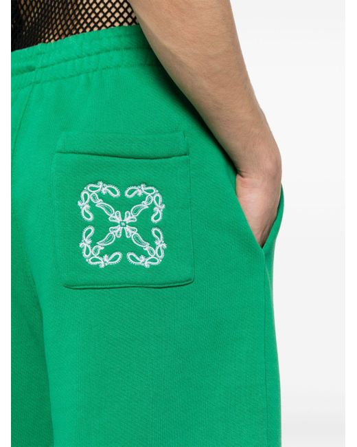 Pantalon de jogging à logo Arrows brodé Off-White c/o Virgil Abloh pour homme en coloris Green