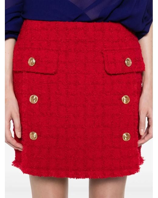 Versace Red Skirts