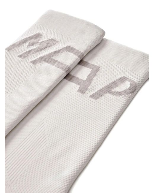 MAAP Blue Logo-Embellishment Socks