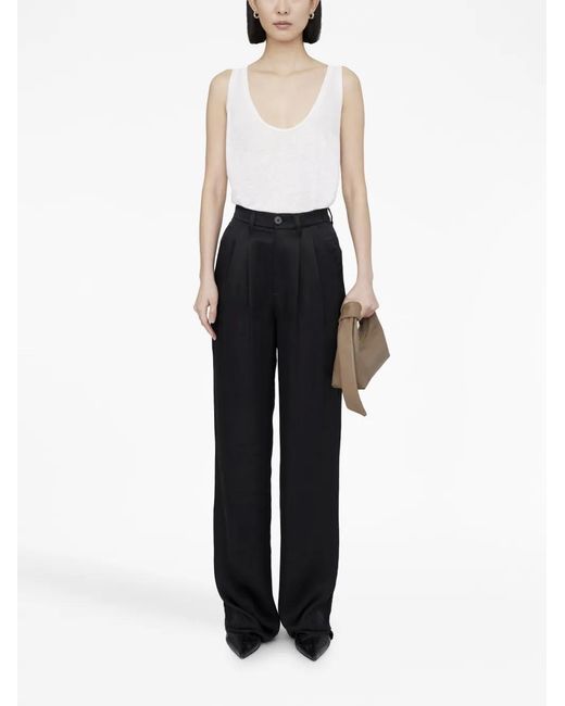Anine Bing Black Carrie Pant