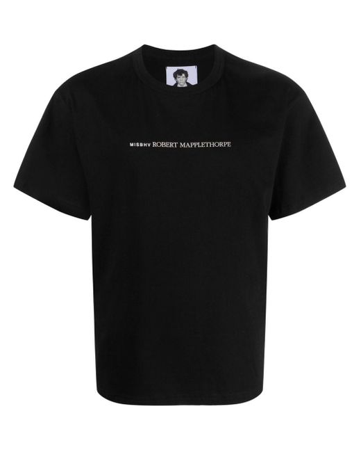 MISBHV X Robert Mapplethorpe Logo-print T-shirt in Black for Men | Lyst