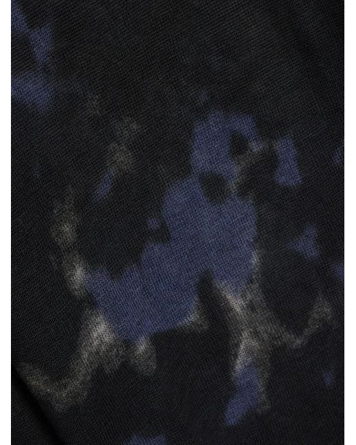 メンズ Yohji Yamamoto スリット プルオーバー Blue